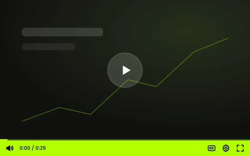 KillerPlayer Bold theme: round play button and a control bar along the bottom edge
